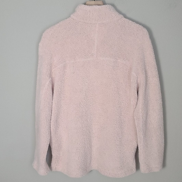 Thread & Supply Blush Pink Sherpa Pullover - Picture 2 of 5